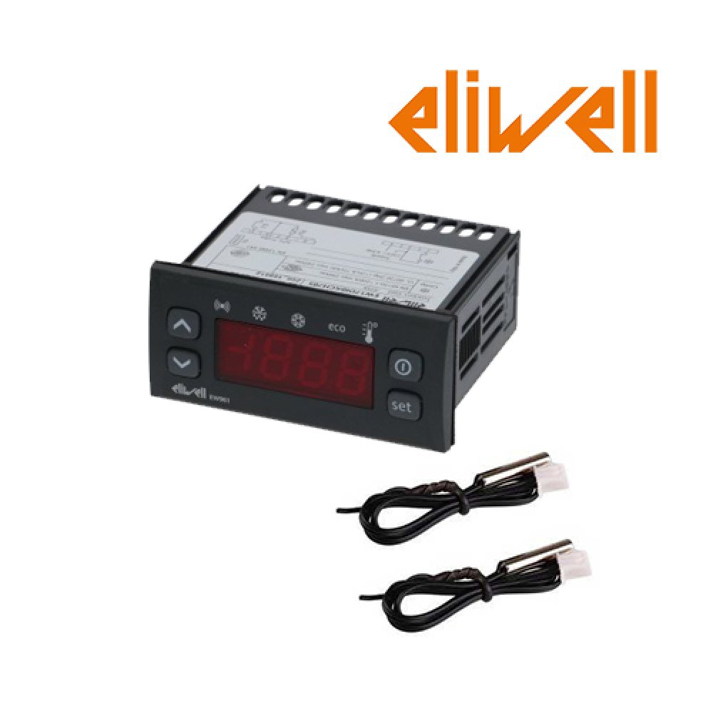 DİJİTAL TERMOSTAT ELİWELL EW 974 GREY ÇİFT PROB