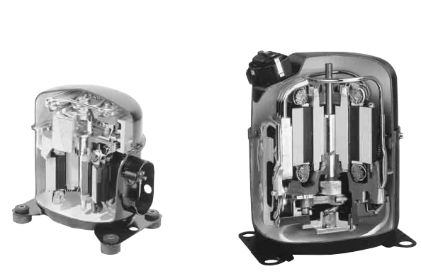 FRANSIZ TECUMSEH AE 2425 ZNBR 1/2 HP R404A MONOFAZE DERİN KOMPRESÖR