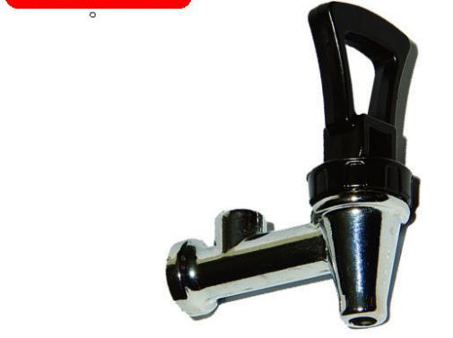 ÜSTEN BASMALI GÖSTERGELİ SEMAVER MUSLUĞU END 5007